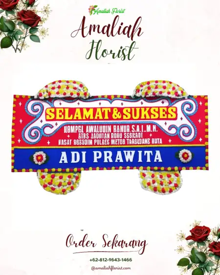 Papan Bunga Ucapan Selamat Curugreja